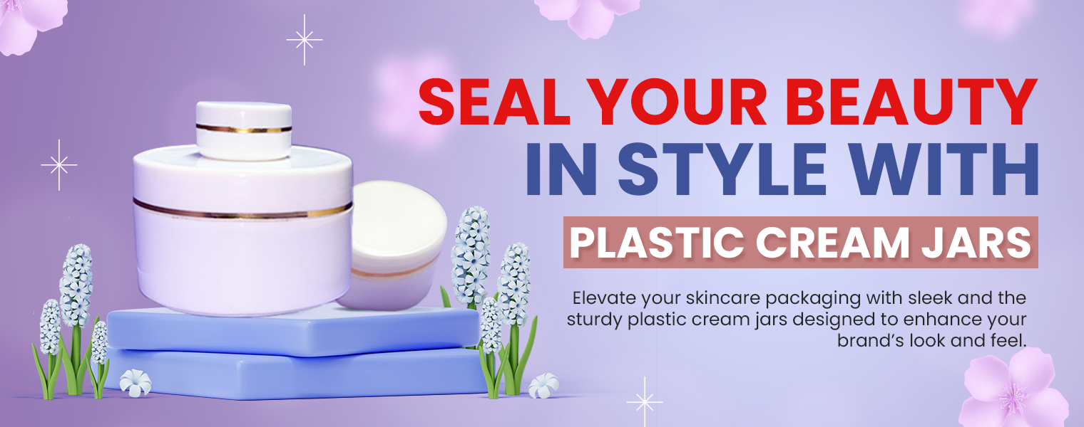 Plastic Cream Jars
